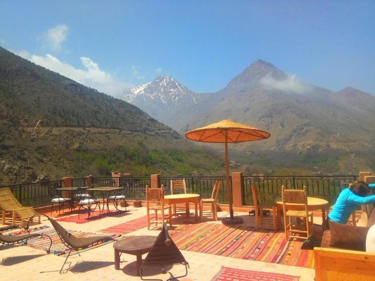 Riad Afla Views Imlil  Exteriör bild